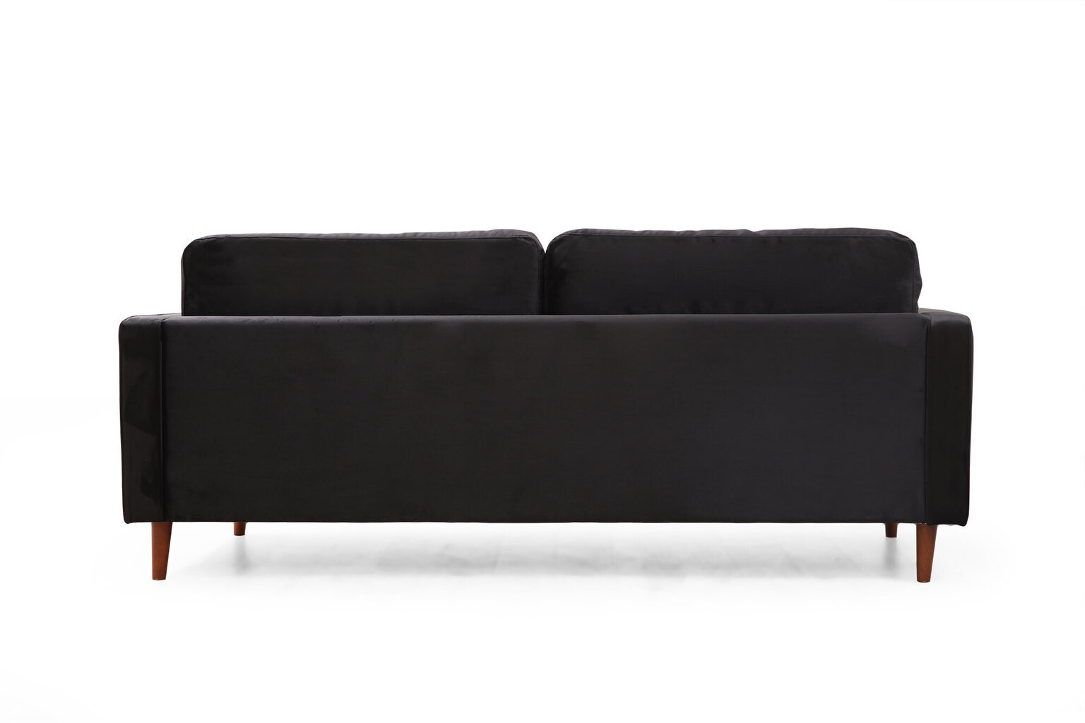 Trivietė sofa Kalune Design Rome, juoda kaina ir informacija | Sofos | pigu.lt