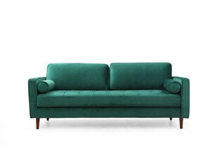 Трехместный диван Kalune Design Rome, зеленый цена и информация | Диваны | pigu.lt
