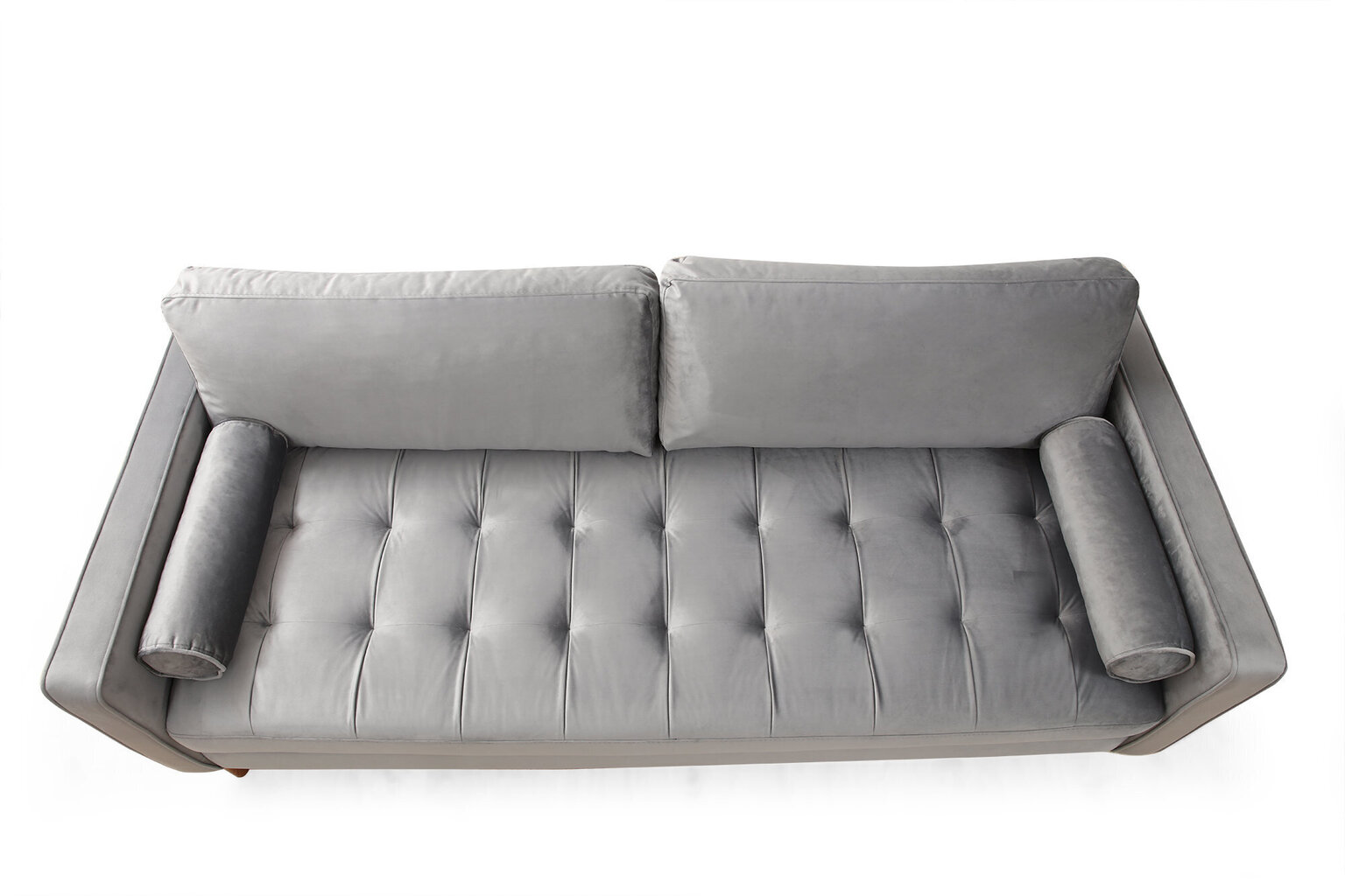 Trivietė sofa Kalune Design Rome, šviesiai pilka kaina ir informacija | Sofos, sofos-lovos | pigu.lt