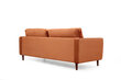 Trivietė sofa Kalune Design Rome, oranžinė цена и информация | Sofos | pigu.lt