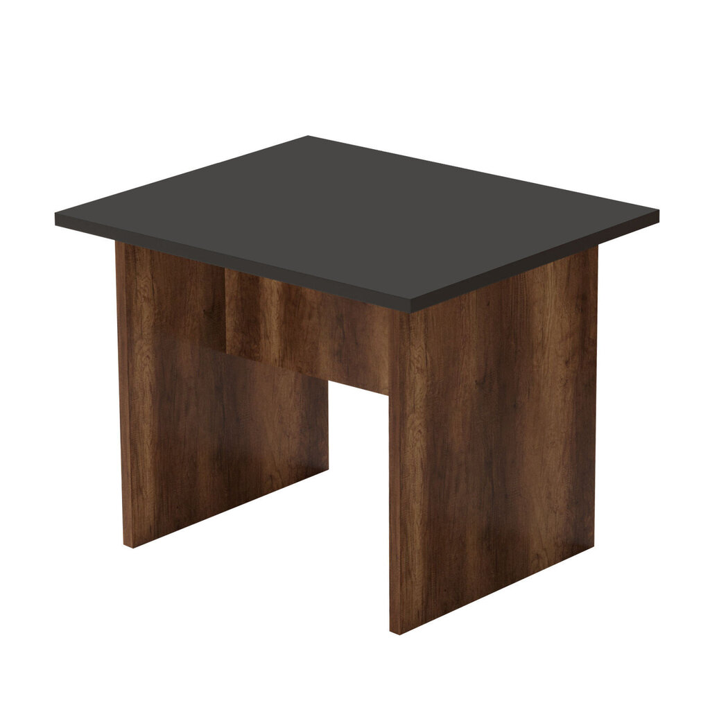 Kavos staliukas Kalune Design, rudas/tamsiai pilkas kaina ir informacija | Kavos staliukai | pigu.lt