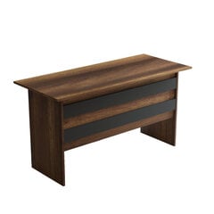 Письменный стол Kalune Design Vario A, коричневый/серый цена и информация | Компьютерные, письменные столы | pigu.lt