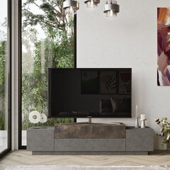 TV staliukas Kalune Design, rudas/pilkas kaina ir informacija | TV staliukai | pigu.lt