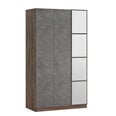 Шкаф Kalune Design HM1, серый/коричневый