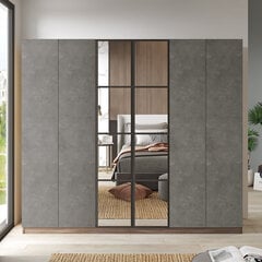 Шкаф Kalune Design HM3, коричневый/серый цена и информация | Шкафы | pigu.lt