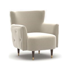 Кресло Kalune Design, бежевое цена и информация | Кресла в гостиную | pigu.lt