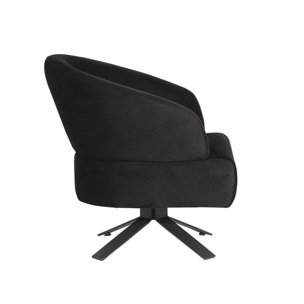 Fotelis Kalune Design Kobalt Bergere, juodas kaina ir informacija | Svetainės foteliai | pigu.lt
