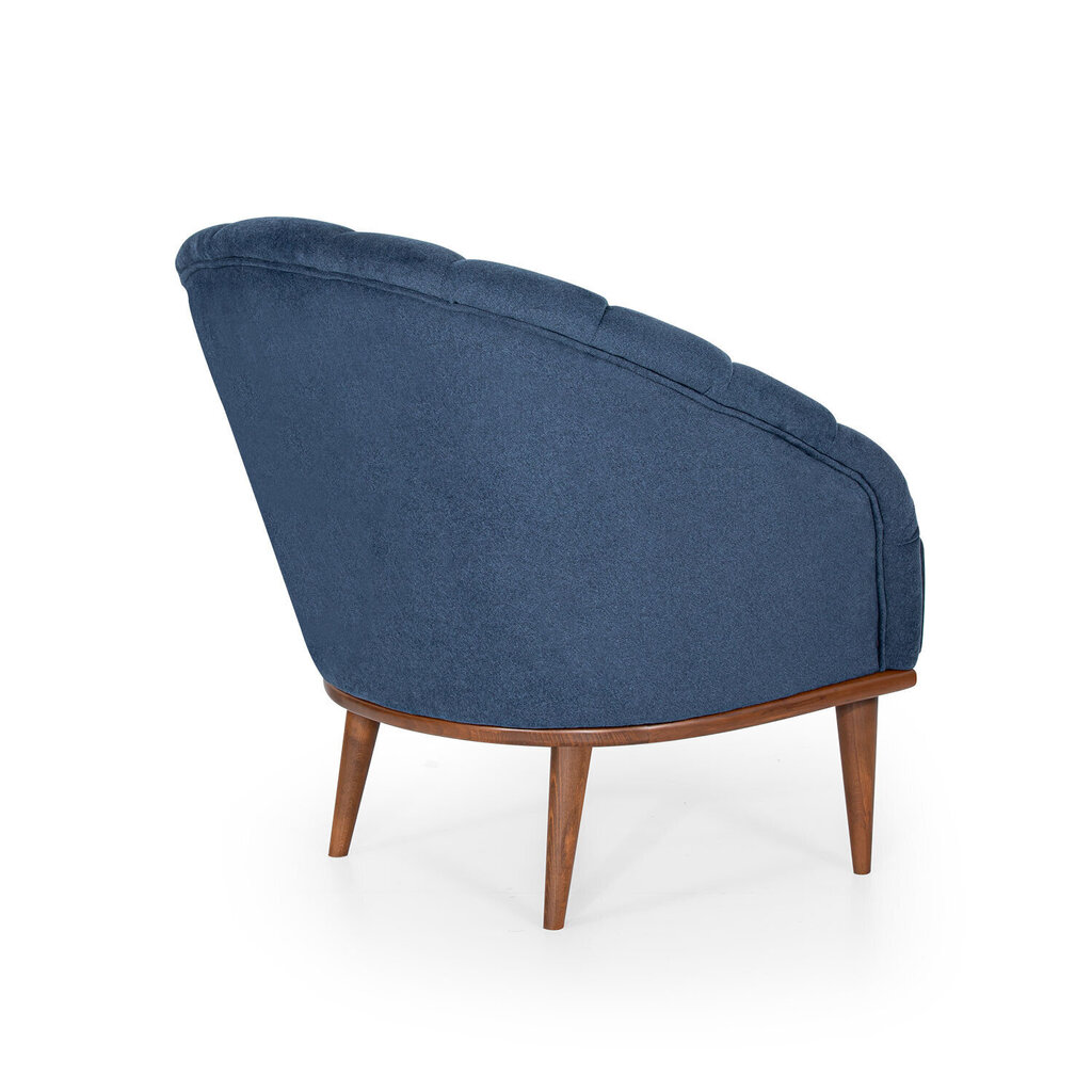 Fotelis Kalune Design Ivory, mėlynas цена и информация | Svetainės foteliai | pigu.lt