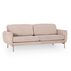 Трехместный диван Kalune Design Mint, розовый цена и информация | Диваны | pigu.lt