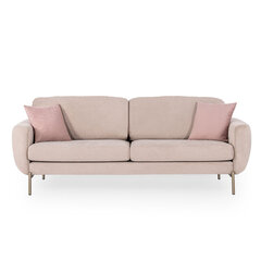 Трехместный диван Kalune Design Mint, розовый цена и информация | Диваны | pigu.lt
