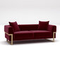 Dvivietė sofa Kalune Design Magenta, raudona kaina ir informacija | Sofos | pigu.lt