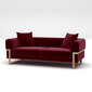 Dvivietė sofa Kalune Design Magenta, raudona kaina ir informacija | Sofos | pigu.lt