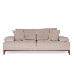 Trivietė sofa Kalune Design Sonya, smėlio spalvos kaina ir informacija | Sofos | pigu.lt