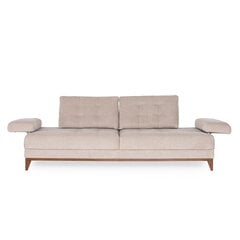 Trivietė sofa Kalune Design Sonya, smėlio spalvos kaina ir informacija | Sofos | pigu.lt
