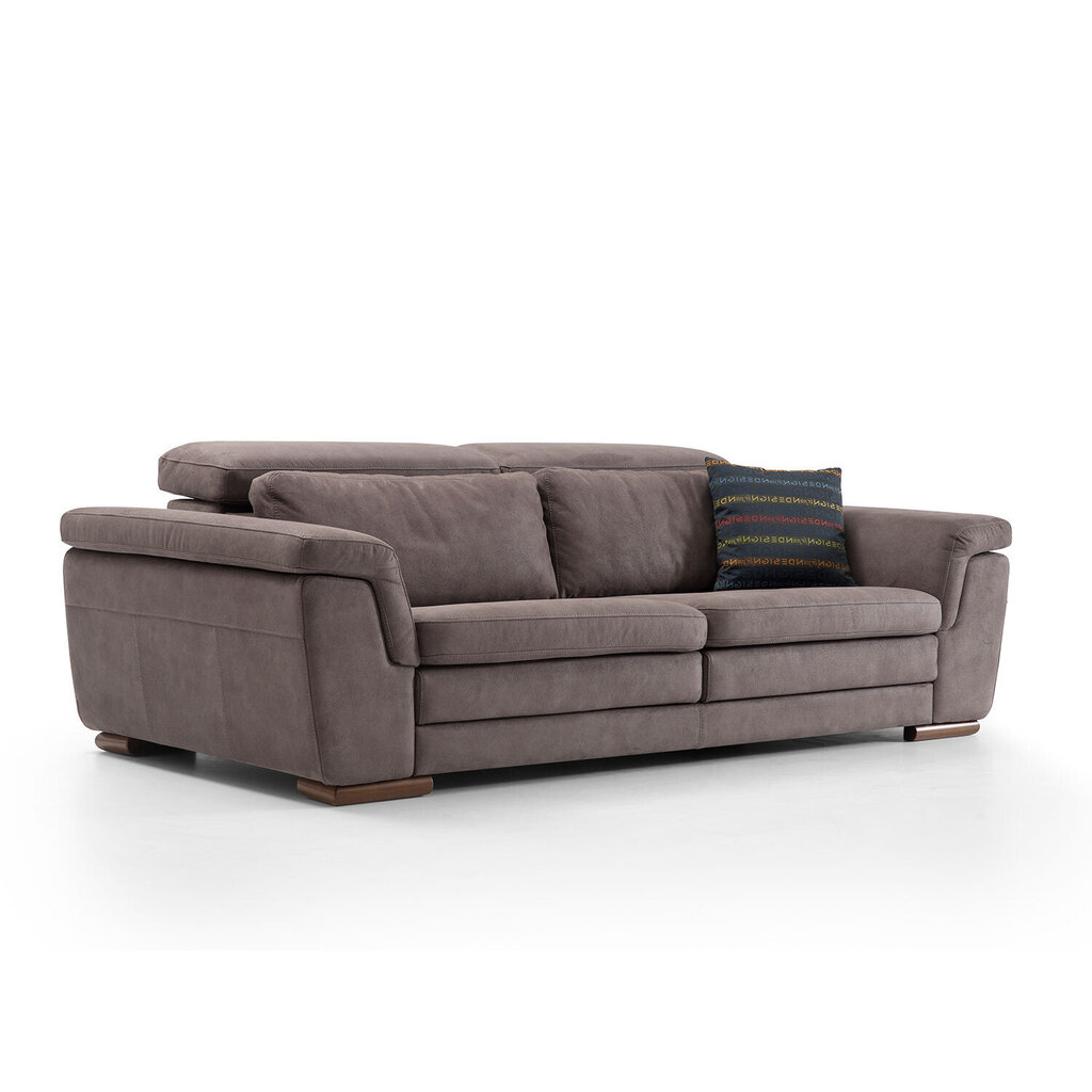 Trivietė sofa Kalune Design Mardini, pilka kaina ir informacija | Sofos | pigu.lt