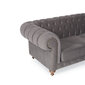 Trivietė sofa Kalune Design London, pilka kaina ir informacija | Sofos | pigu.lt