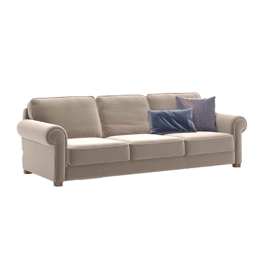 Keturvietė sofa Kalune Design Panama, smėlio spalvos цена и информация | Sofos | pigu.lt