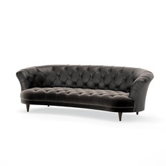 Trivietė sofa Kalune Design Dolmabahce, ruda kaina ir informacija | Sofos | pigu.lt