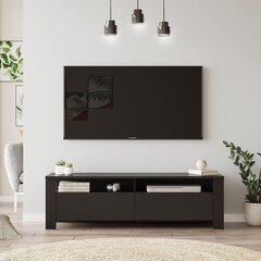 ТВ столик Kalune Design LC1, черный цена и информация | Тумбы под телевизор | pigu.lt