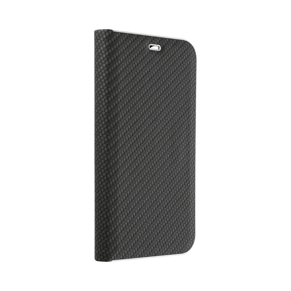 Capa Flip Cover Luna Carbon Xiaomi Redmi Note 10 5G/M3 Pro цена | pigu.lt