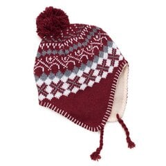 Kepurė vaikams KP1544R, raudona цена и информация | Шапки, перчатки, шарфы для девочек | pigu.lt