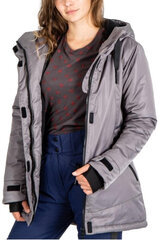 Женская лыжная куртка Just Play Grey B2362, серая цена и информация | Женские куртки | pigu.lt