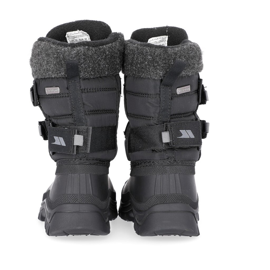 Avalynė Strachan II Male Snow Boot, juodi цена и информация | Žieminiai batai vaikams | pigu.lt