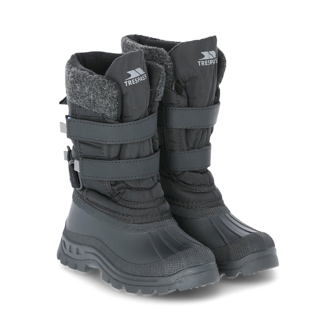 Avalynė Strachan II Male Snow Boot, juodi kaina ir informacija | Žieminiai batai vaikams | pigu.lt