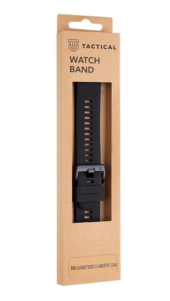 Tactical 426 Silicone Band Black цена и информация | Išmaniųjų laikrodžių ir apyrankių priedai | pigu.lt