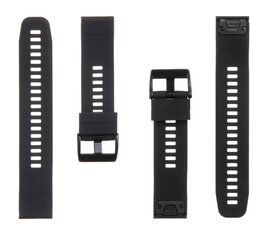 Tactical 426 Silicone Band Black kaina ir informacija | Išmaniųjų laikrodžių ir apyrankių priedai | pigu.lt