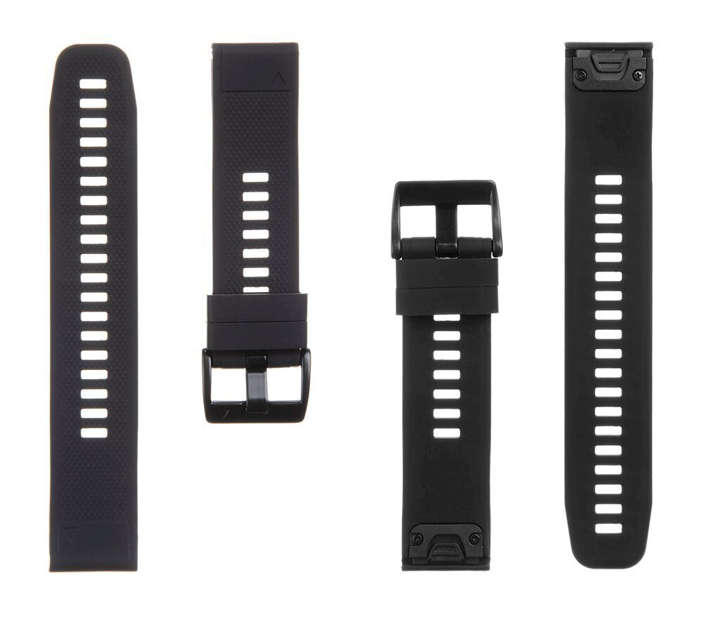 Tactical 426 Silicone Band Black цена и информация | Išmaniųjų laikrodžių ir apyrankių priedai | pigu.lt