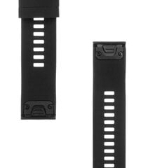 Tactical 426 Silicone Band Black kaina ir informacija | Išmaniųjų laikrodžių ir apyrankių priedai | pigu.lt