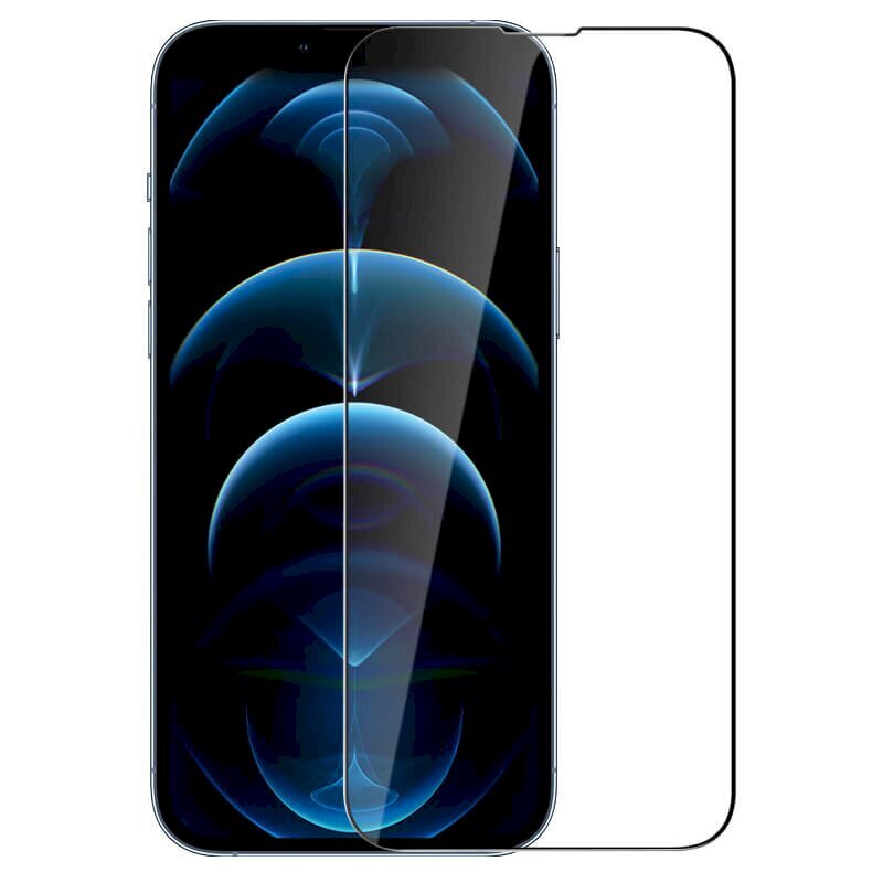 Nillkin 2in1 HD Full Screen Tempered Glass for Apple iPhone 13 Pro Black kaina ir informacija | Apsauginės plėvelės telefonams | pigu.lt