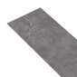 Grindų plokštės, betono pilkos, PVC, 5,21m², 2mm цена и информация | Laminuotos grindys | pigu.lt