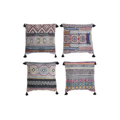 DKD Home Decor dekoratyvinė pagalvėlė, 4 vnt. kaina ir informacija | Dekoratyvinės pagalvėlės ir užvalkalai | pigu.lt