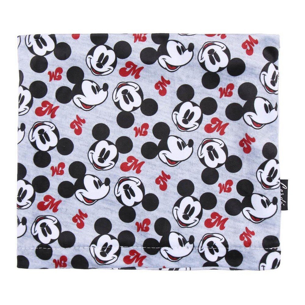 Kaklaskarė Mickey Mouse, Pilka цена и информация | Kepurės, pirštinės, šalikai mergaitėms | pigu.lt