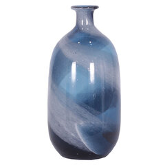 Vaza stiklas mėlyna šiuolaikiškas kaina ir informacija | Vazos | pigu.lt