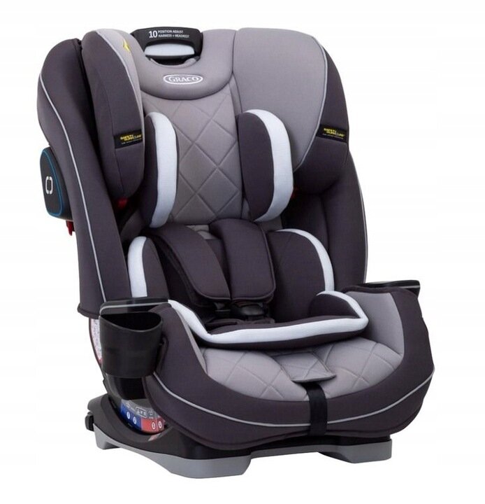 Graco automobilinė kėdutė Slimfit lx, 0-36 kg, iron kaina ir informacija | Autokėdutės | pigu.lt