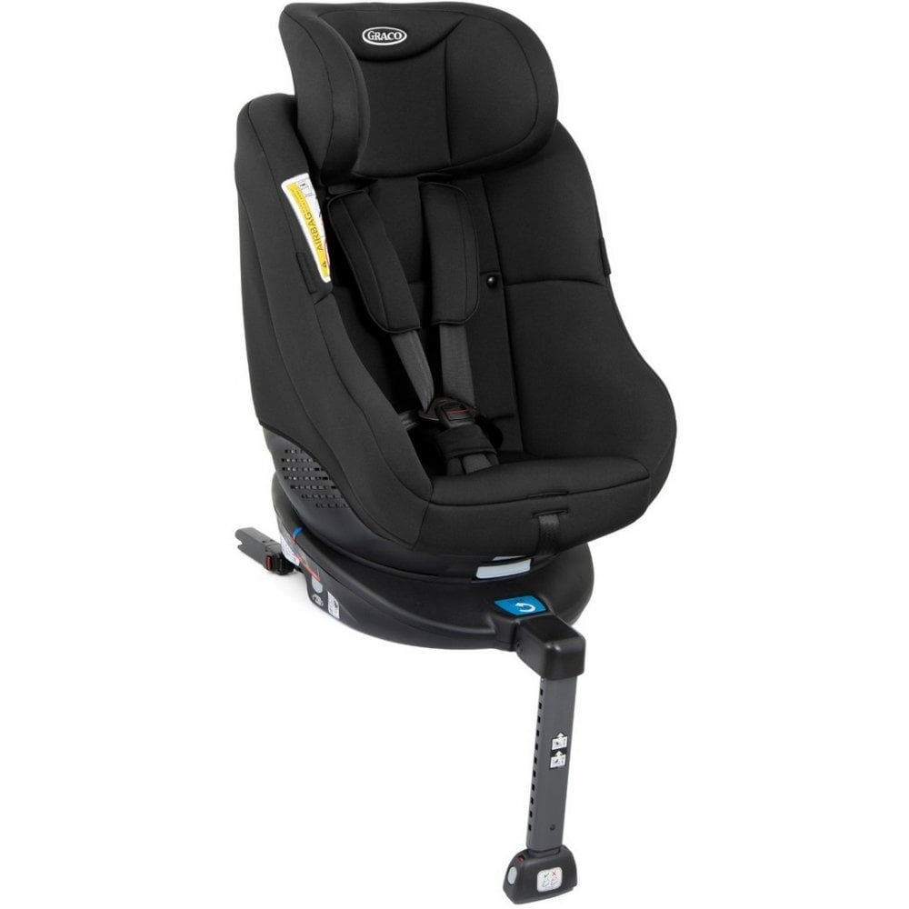 Graco automobilinė kėdutė Turn2me, 0-18 kg, black kaina ir informacija | Autokėdutės | pigu.lt