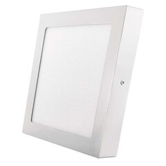 LED lubų panelė 225x225 kvadratinė balta su laikikliu 18W IP20 IP20 WW W kaina ir informacija | Įmontuojami šviestuvai, LED panelės | pigu.lt