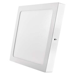 Светодиодная потолочная панель 300x300 мм, квадратная, белая, с креплением 24ВТ IP20 WW W цена и информация | Монтируемые светильники, светодиодные панели | pigu.lt
