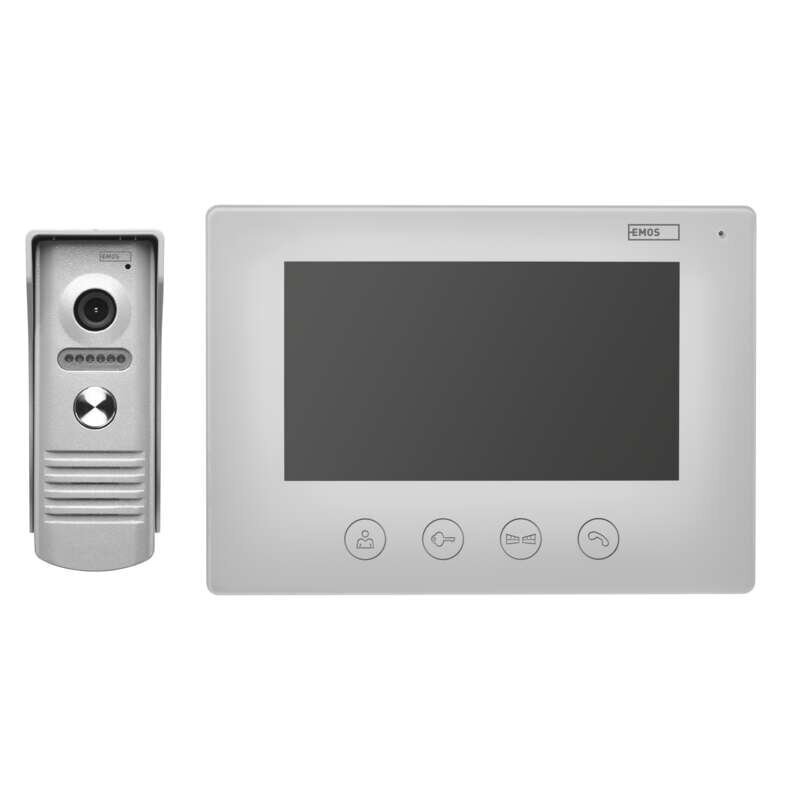 Vaizdo telefonspynė + monitorius WIFI H2014 kaina ir informacija | Domofonai | pigu.lt