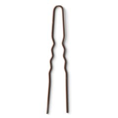 Curly pin, brown, 44 мм цена и информация | Аксессуары для волос | pigu.lt