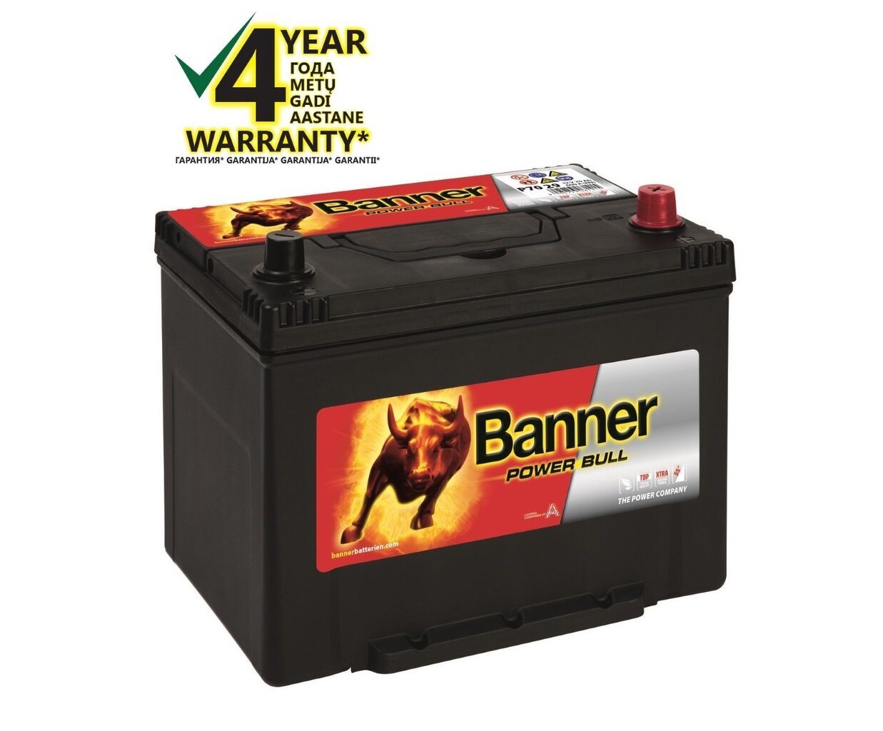 Akumuliatorius Banner Power (- +) 70Ah 570A kaina ir informacija | Akumuliatoriai | pigu.lt
