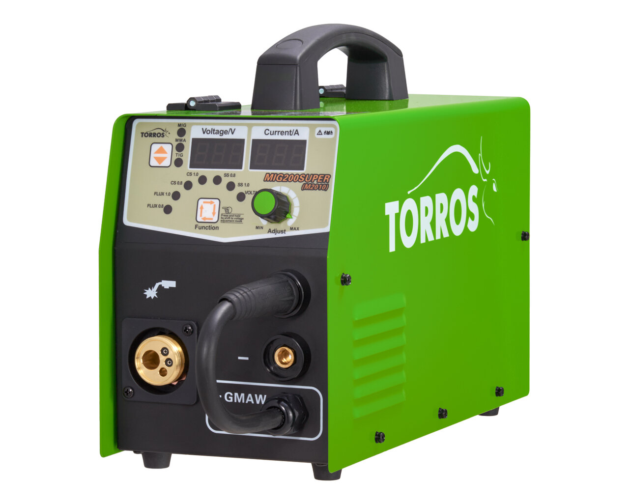 Pusiau automatinis suvirinimo aparatas Torros MIG200 Super (M2010) kaina ir informacija | Suvirinimo aparatai, lituokliai | pigu.lt