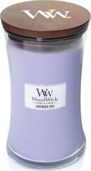 WoodWick ароматическая свеча Lavender Spa 609,5 г цена и информация | Подсвечники, свечи | pigu.lt