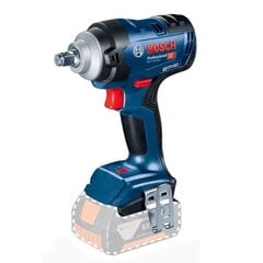 Аккумуляторный ударный гайковерт BOSCH GDS 18V-400, без аккумулятора и зарядного устройства цена и информация | Шуруповерты, дрели | pigu.lt