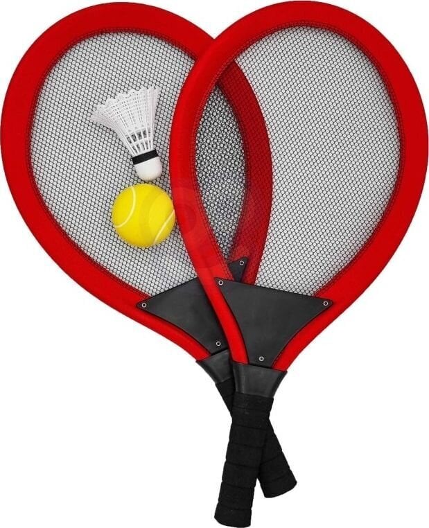 Badmintono raketės Woopie su priedais kaina ir informacija | Badmintonas | pigu.lt