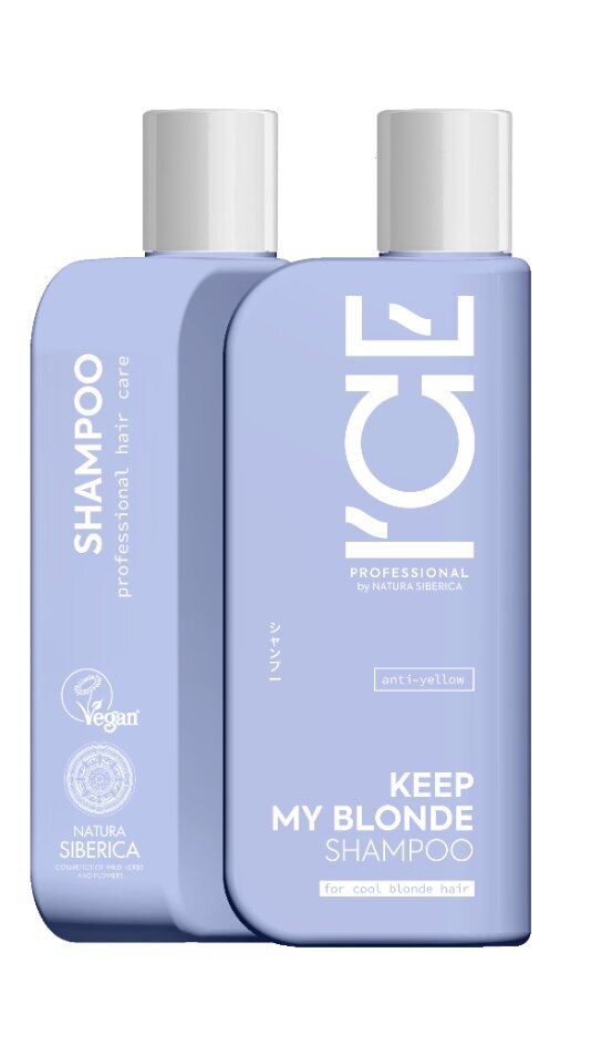 Šampūnas šviesiems plaukams ICE Keep My Blonde Anti-Yellow, 250 ml цена и информация | Šampūnai | pigu.lt