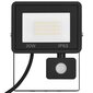 LED prožektorius su jutikliu 30W цена и информация | Žibintuvėliai, prožektoriai | pigu.lt